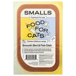 Smalls Gently Cooked Chicken & Salmon for Cats - 5.5oz