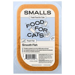 Smalls Gently Cooked Salmon & Cod for Cats - 5.5oz